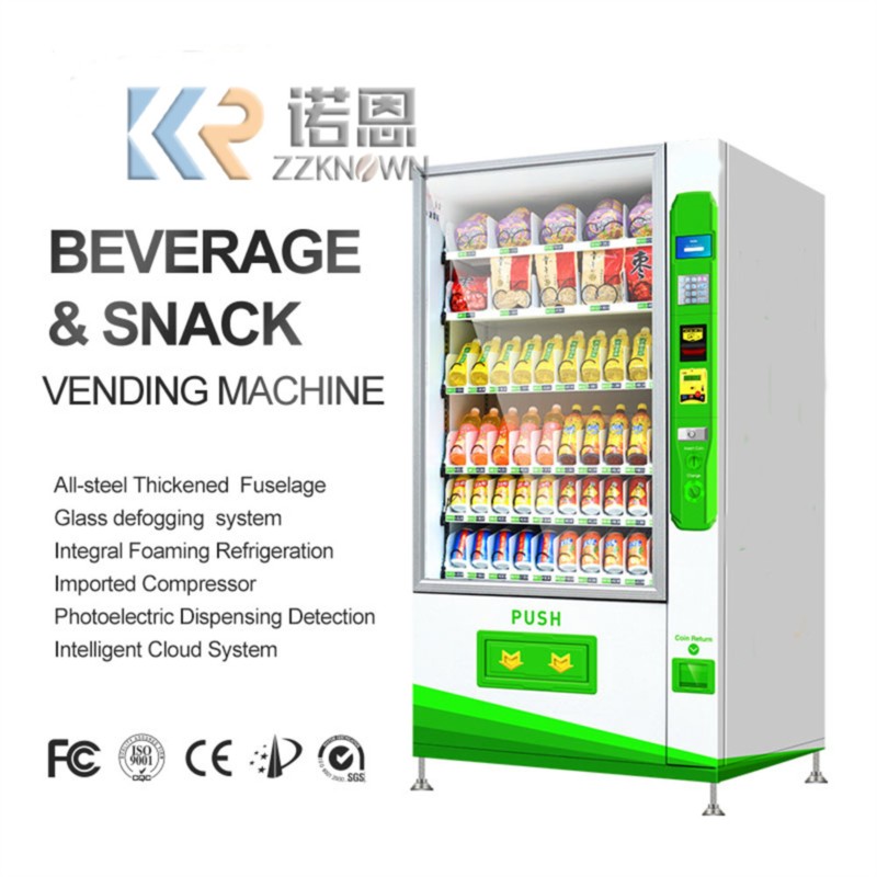 Food Snacks Candy - ตู้จำหน่ายเครื่องดื่มและขนมขนาดใหญ่ สำหรับร้านสะดวกซื้อ