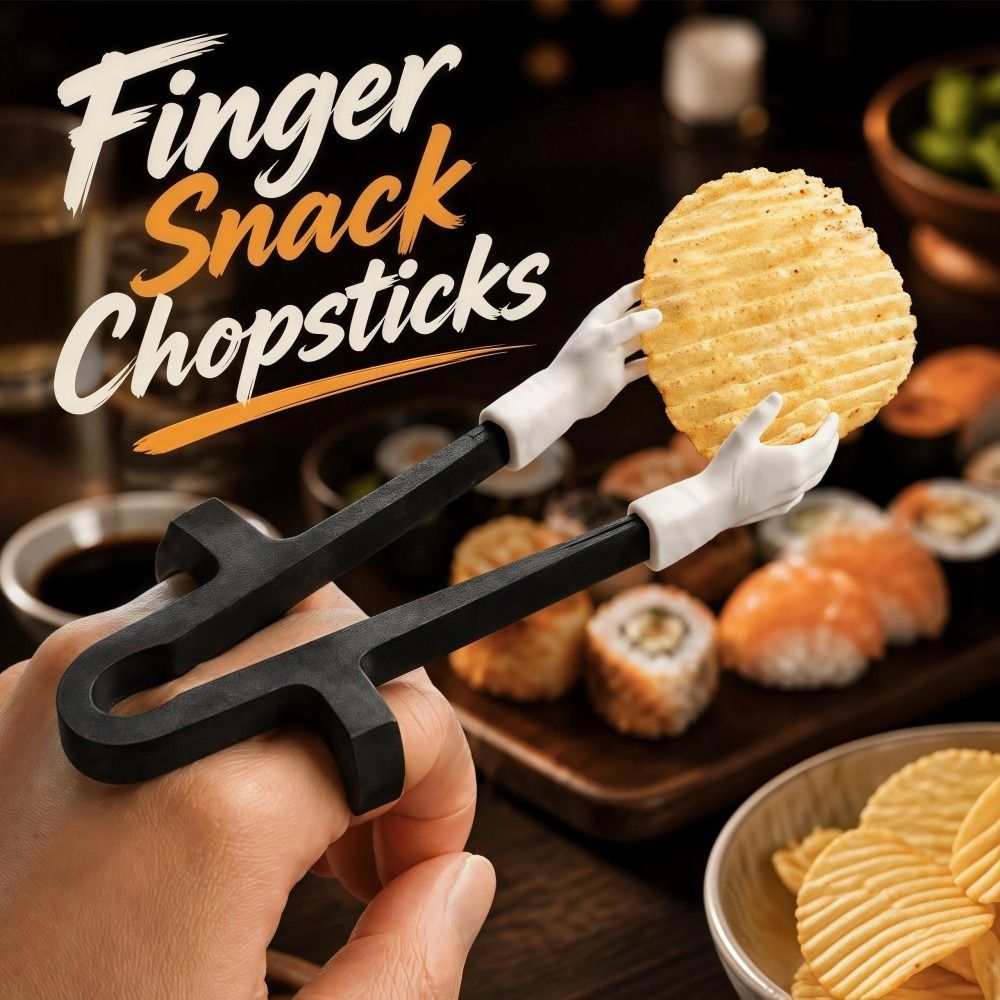Food Snacks Game - ตะเกียบขนมแบบใช้ซ้ำได้ น้ำหนักเบา ทำจากวัสดุ PLA รูปทรงกะทัดรัดเหมาะกับฝ่ามือ คลิปหนีบขนมสำหรับเล่นเกม