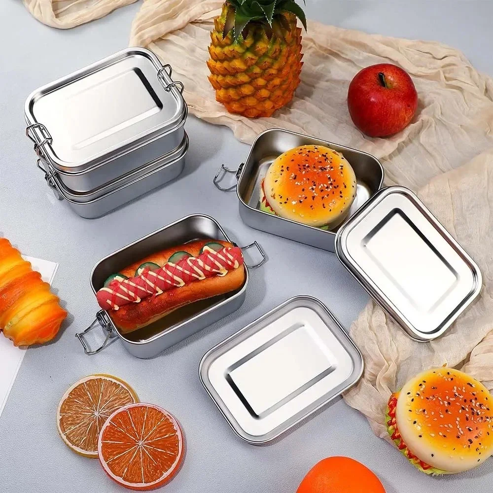 กล่องข้าวสแตนเลส กล่องอาหารกลา - Food Snacks For School บทวิจารณ์และราคา