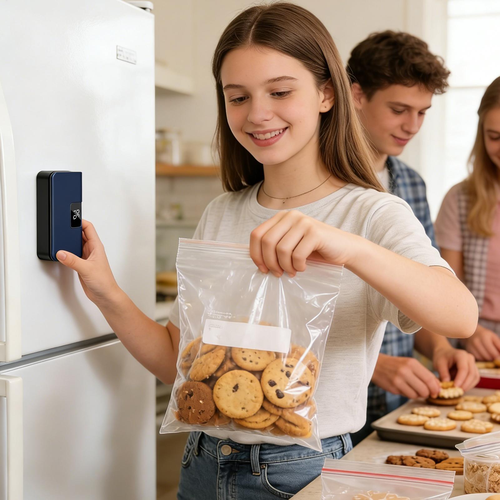 เครื่องซีลถุงขนาดเล็กแบบพกพา พ - Food Prep Snacks บทวิจารณ์และราคา