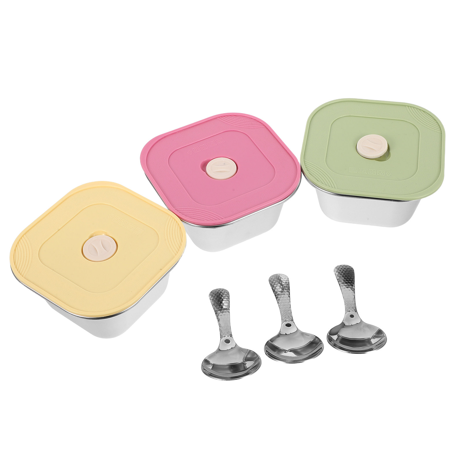 ชุดภาชนะใส่อาหารว่างสแตนเลส 3  - Food Prep Snacks บทวิจารณ์และราคา