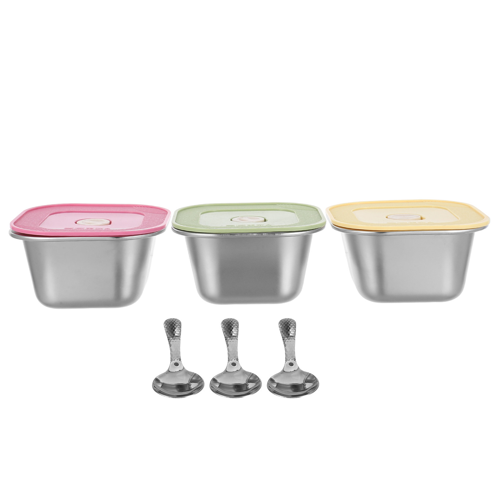 ชุดภาชนะใส่อาหารว่างสแตนเลส 3  - Food Prep Snacks บทวิจารณ์และราคา