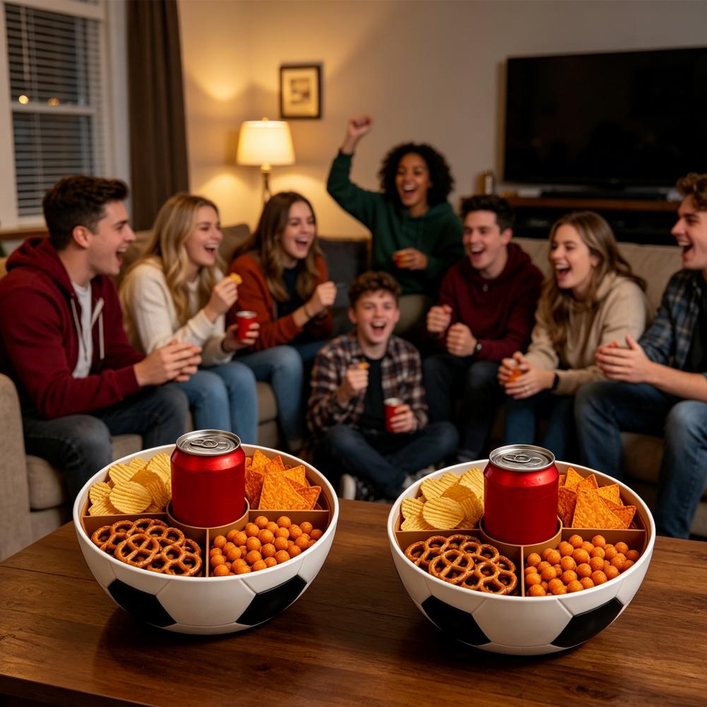 ชามใส่ขนมเกรดอาหาร ชามใส่ขนมรู - Food Snacks Game บทวิจารณ์และราคา