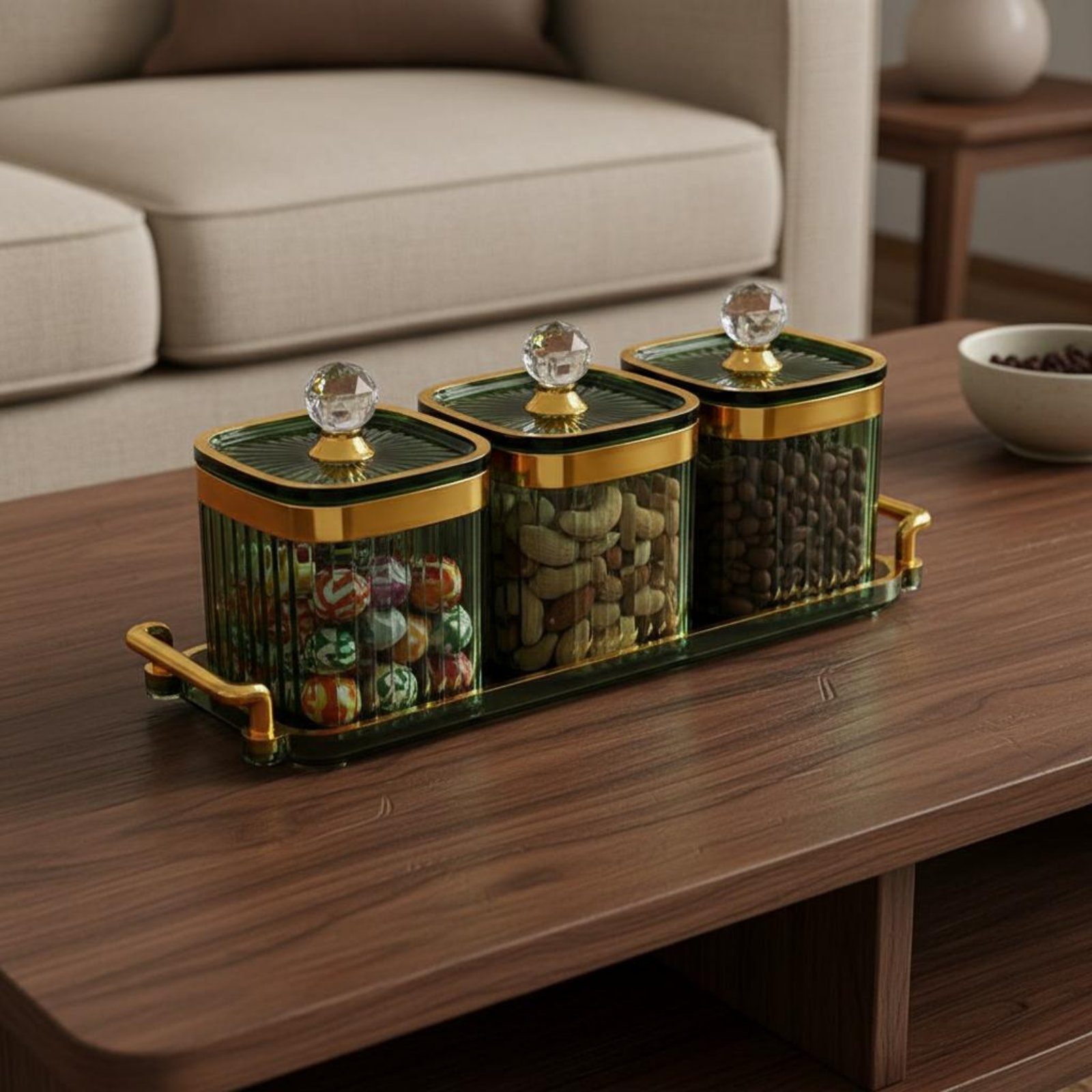 ชุดกล่องขนมตกแต่งพร้อมฝาปิดสนิ - Food Snacks Candy บทวิจารณ์และราคา