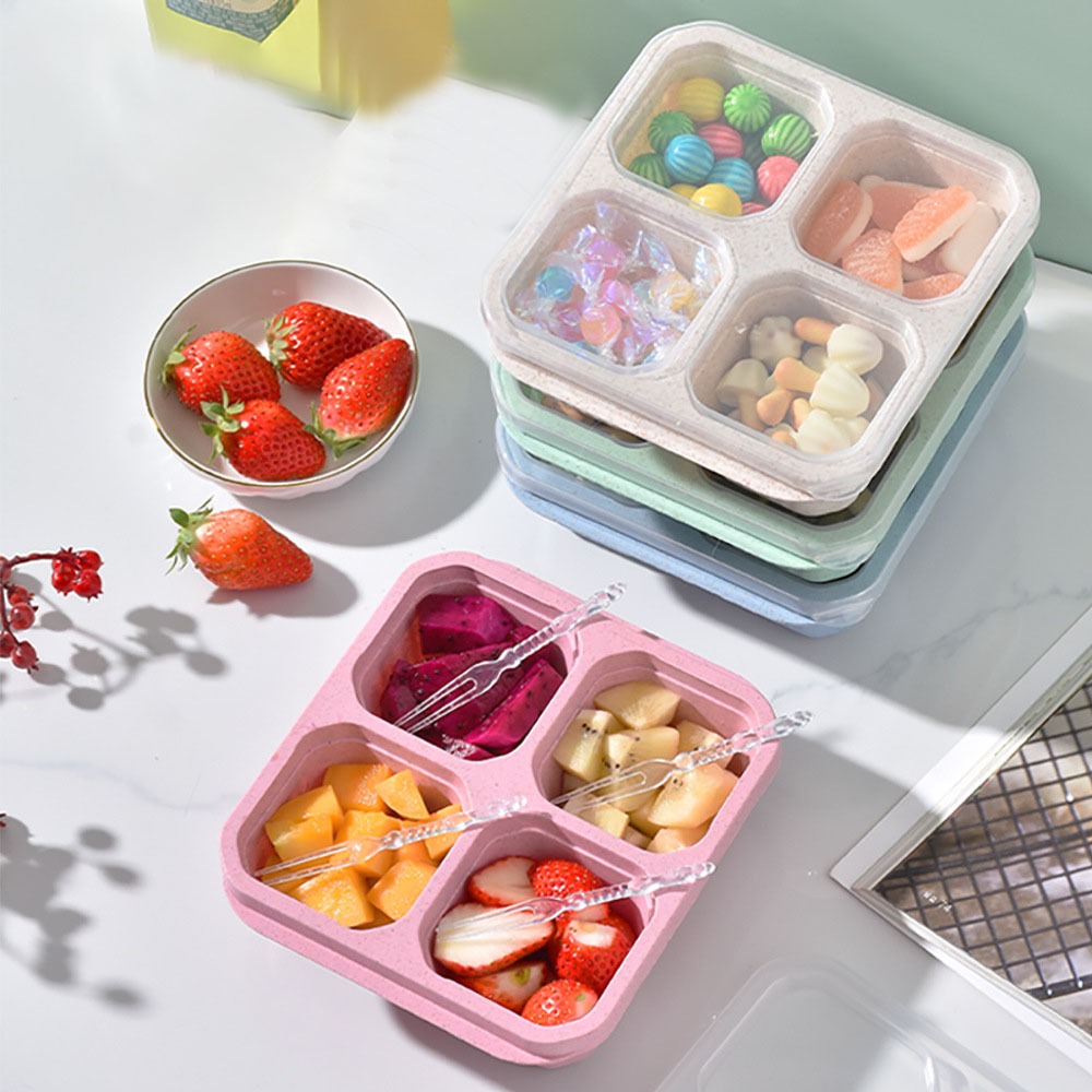 กล่องใส่อาหารแบบใช้ซ้ำได้ 1 ชิ - Food Prep Snacks บทวิจารณ์และราคา