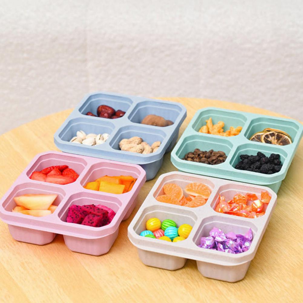 กล่องใส่ของว่าง 4 ชิ้น กล่องใส - Food Prep Snacks บทวิจารณ์และราคา