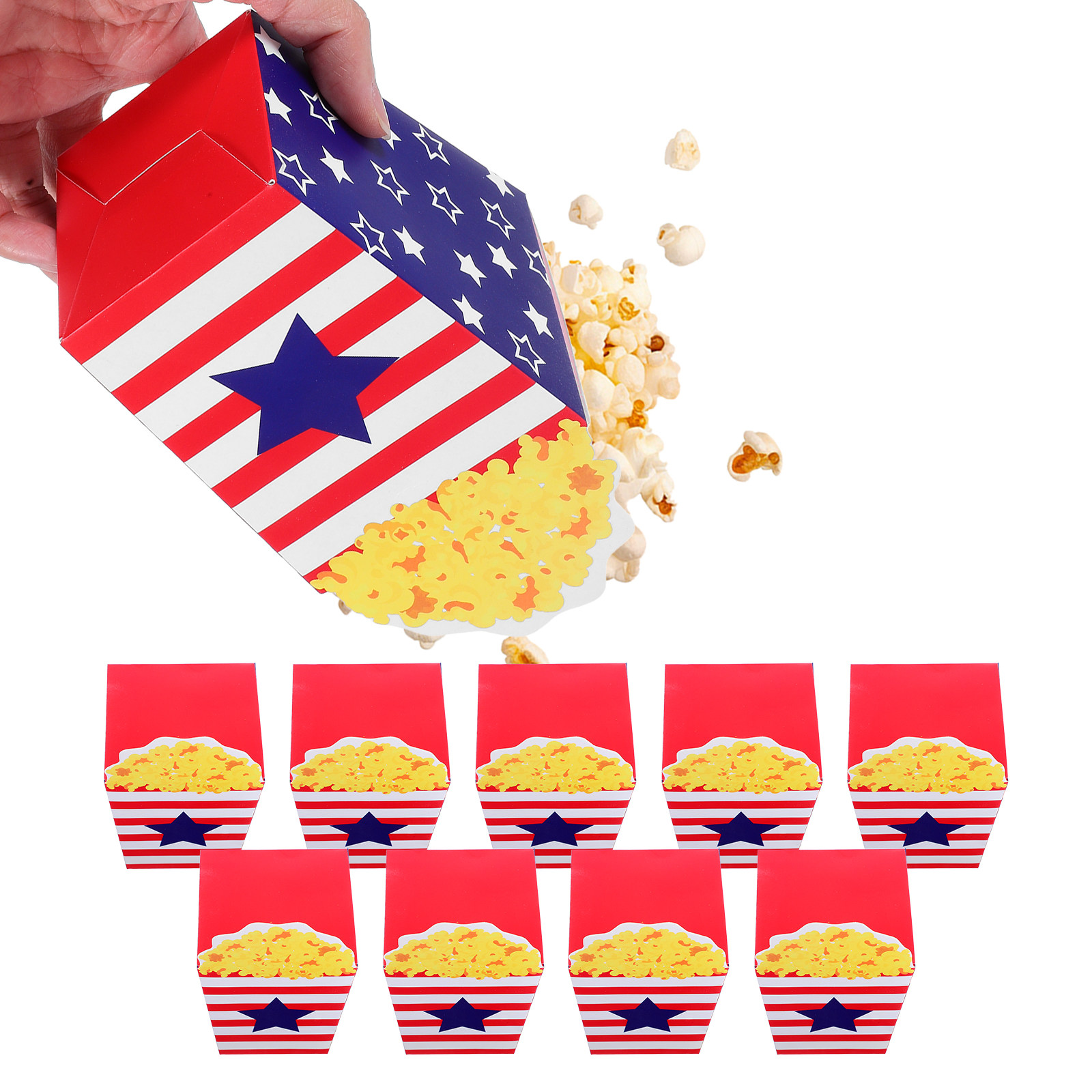 กล่องบรรจุภัณฑ์ขนมป๊อปคอร์นเกร - Food Snacks Candy บทวิจารณ์และราคา