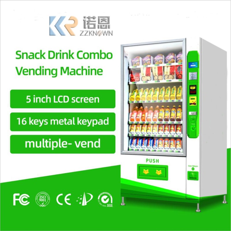 ตู้จำหน่ายเครื่องดื่มและขนมขนา - Food Snacks Candy บทวิจารณ์และราคา