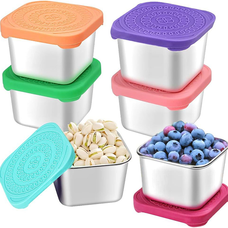 กล่องใส่อาหารสแตนเลส 1 ชิ้น พร - Food Snacks For School บทวิจารณ์และราคา