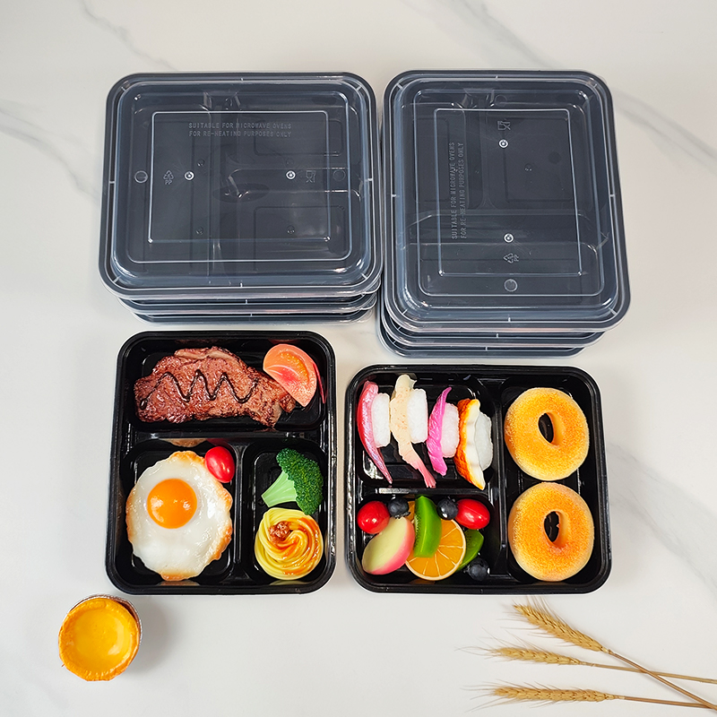 กล่องเตรียมอาหาร 3 ช่อง ขนาด 3 - Food Prep Snacks บทวิจารณ์และราคา